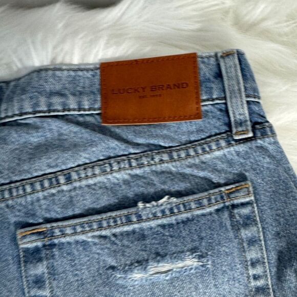 Lucky Brand Distressed.High Waist Cutoff Shorts Sz  14/32 - Picture 8 of 9